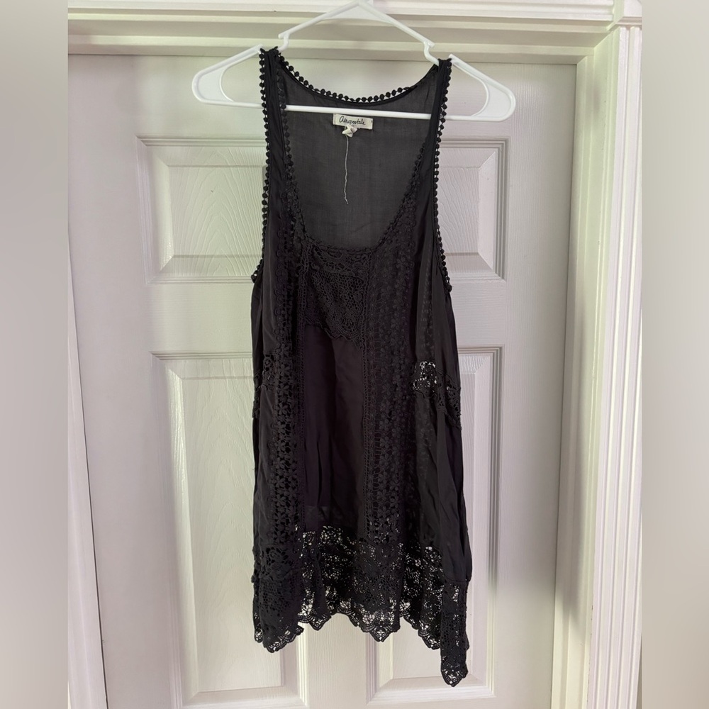 Lacy tank top